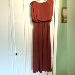 Mustard Seed Rust Maxi Dress